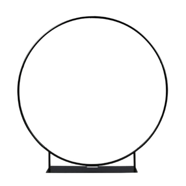 Black Circular Backdrop Hire Black Circular Backdrop Hire