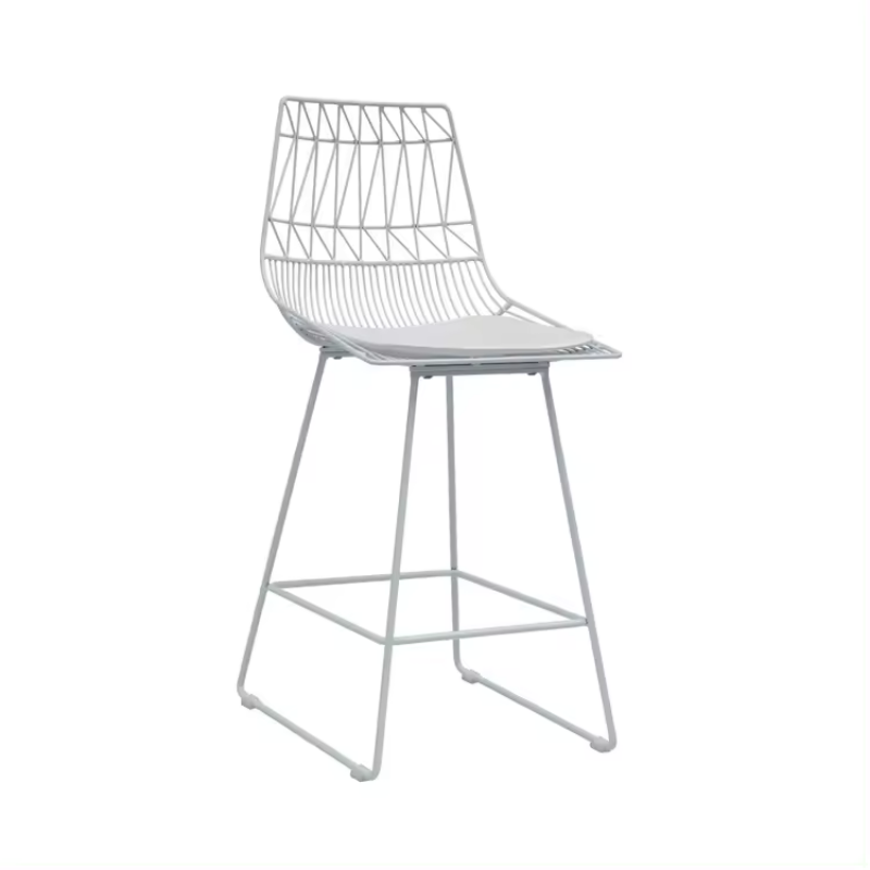 White Wire Stool/ Arrow Stool Hire