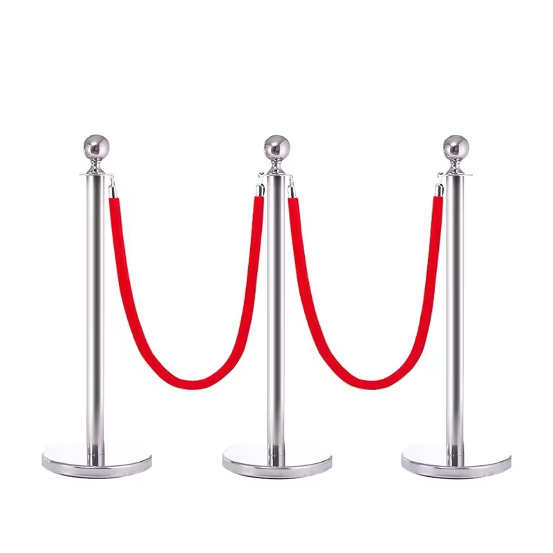 Chrome Bollards Hire