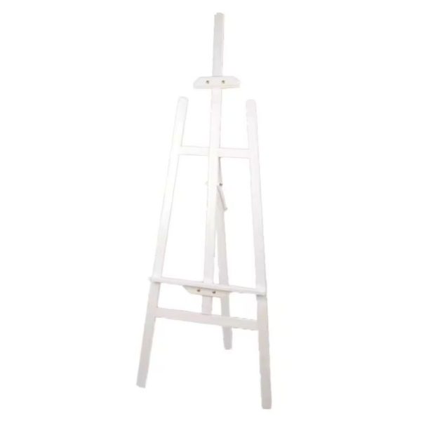 Wooden White Easel Hire
