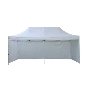 4mx8m Pop Up Marquee w/ Walls On 3 Sides