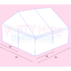 6m X 6m - Clear Framed Marquee