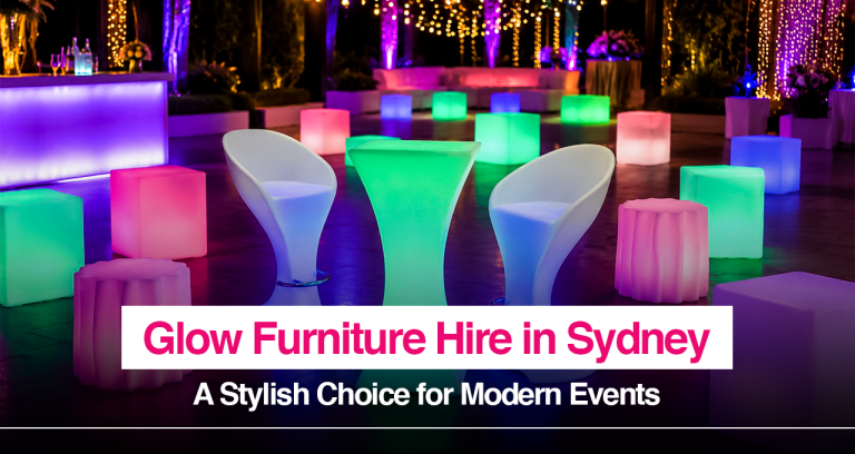 Affordable glow furniture hire sydney